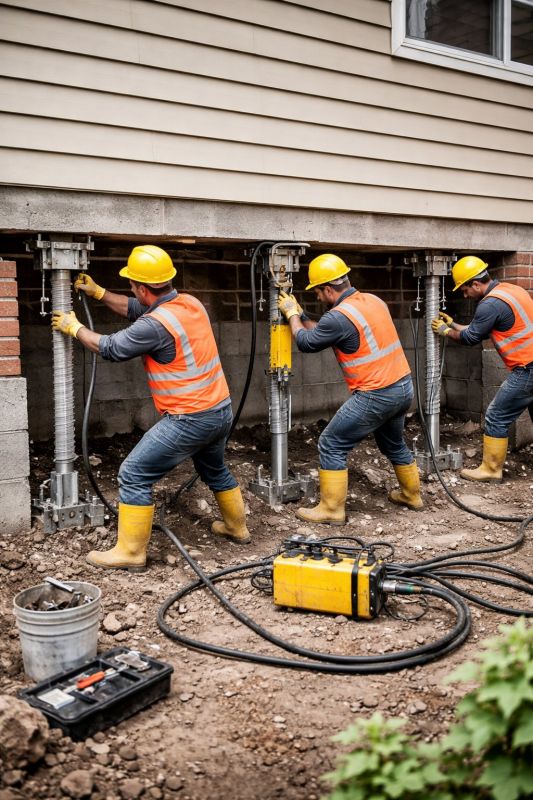 Foundation Stabilizing in Trenton, NJ