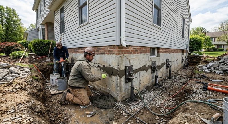 Basement Foundation Repair in Clinton, NJ