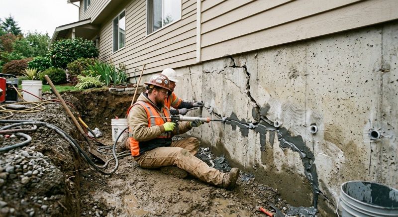 Basement Foundation Repair in Old Bridge, NJ