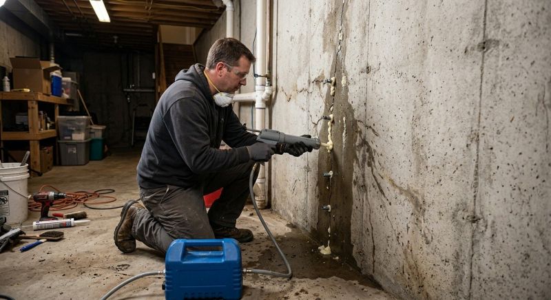 Basement Foundation Repair in Pittstown, NJ