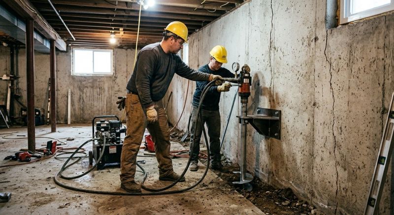 Basement Stabilization in Princeton, NJ