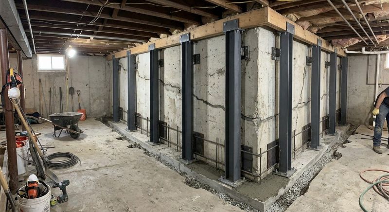Basement Stabilization in Princeton, NJ