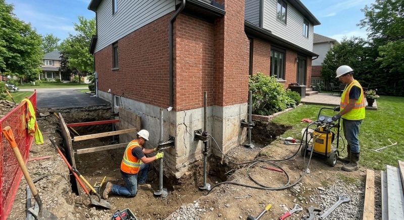 Basement Underpinning in Princeton, NJ