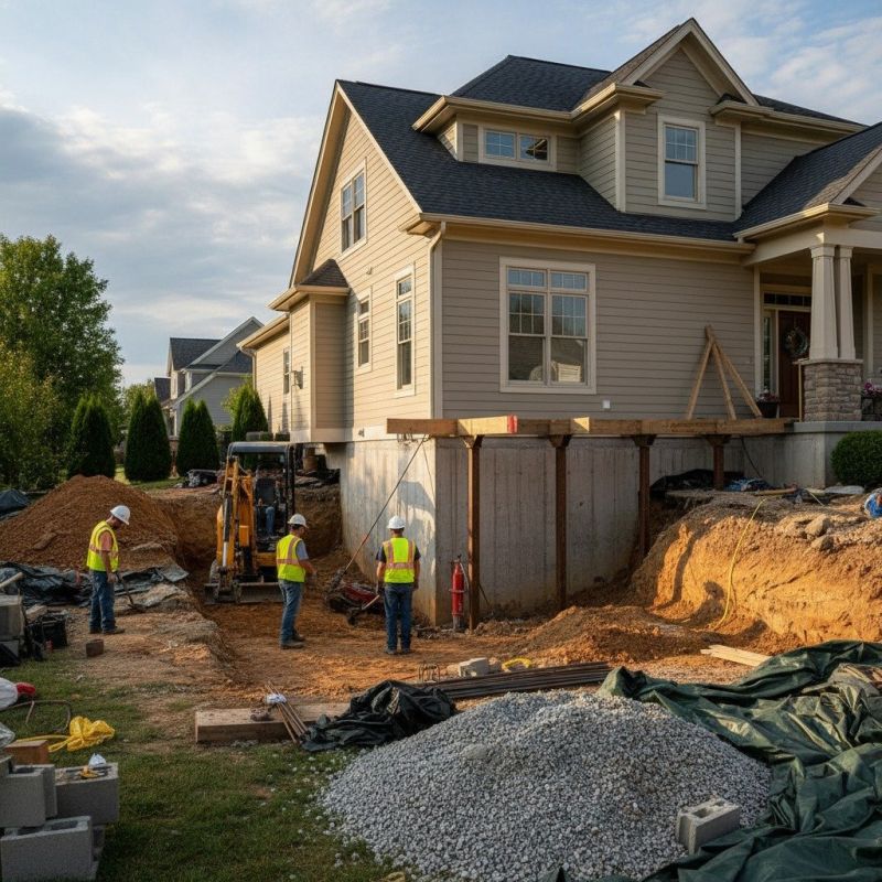 Building Foundation Repair in Bensalem, PA
