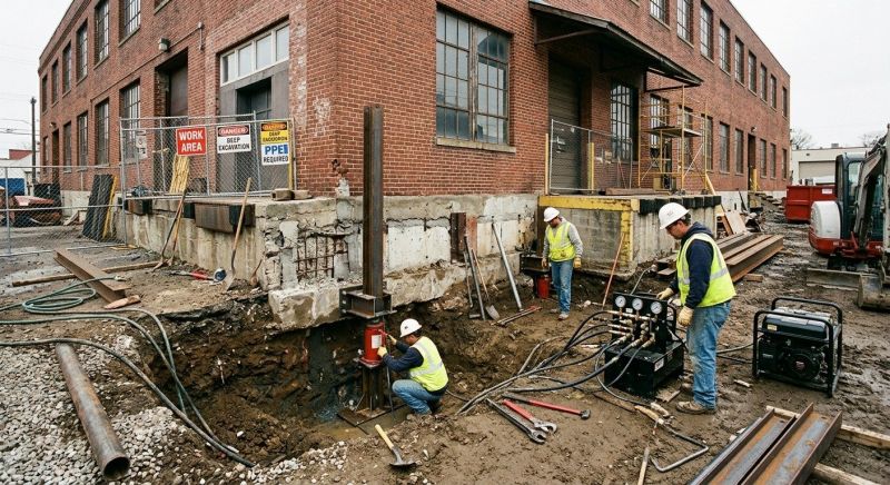 Building Foundation Repair in Berkeley Heights, NJ