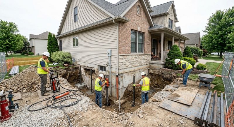 Building Foundation Repair in Englishtown, NJ