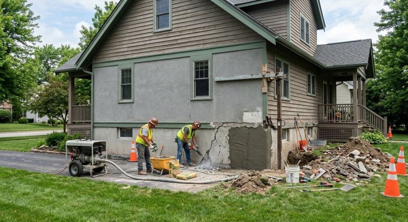 Building Foundation Repair in Highland Park, NJ