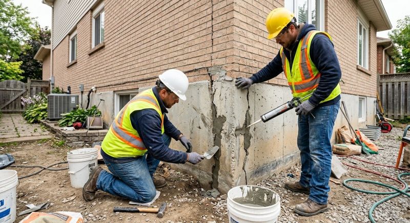 Building Foundation Repair in Metuchen, NJ
