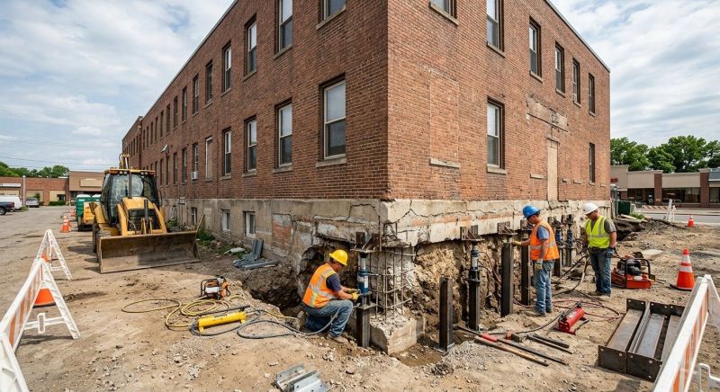 Commercial Foundation Repair in Princeton, NJ