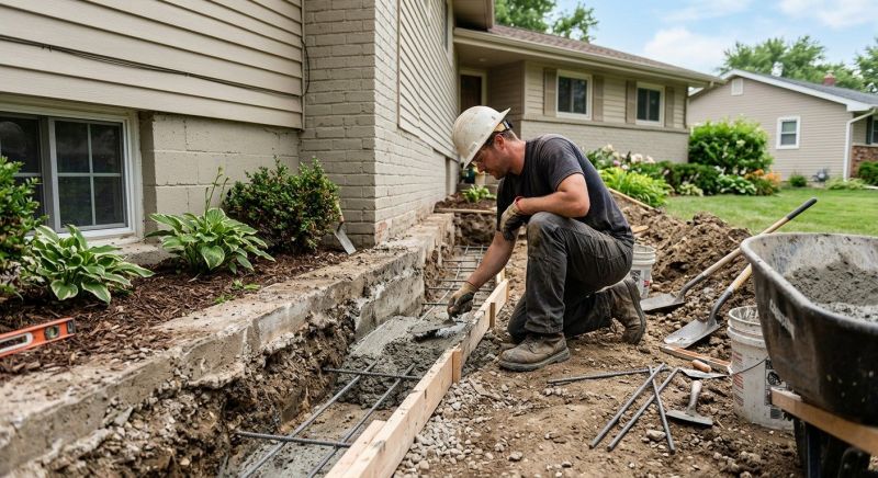 Concrete Foundation Repair in Bensalem, PA