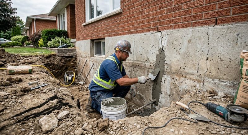 Concrete Foundation Repair in Edison, NJ