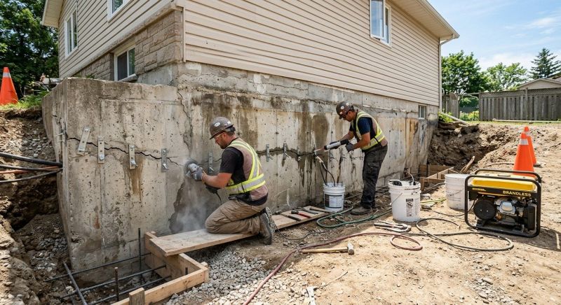 Concrete Foundation Repair in Mercer County, NJ