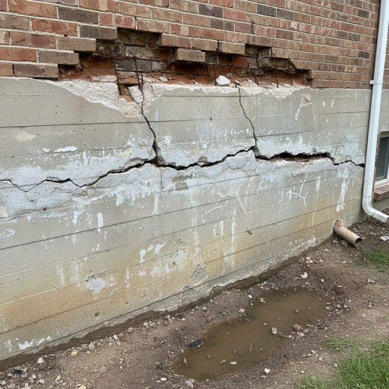 Cracked Foundation Repair in Hunterdon County, NJ