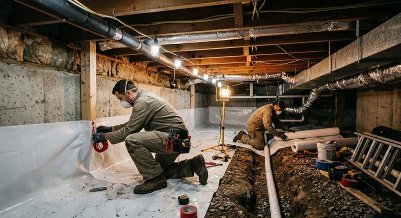 Crawl Space Leveling in Princeton, NJ
