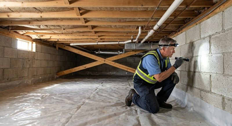 Crawl Space Leveling in Princeton, NJ