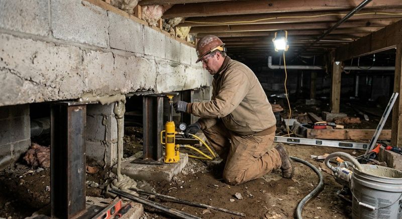 Crawlspace Foundation Repair in High Bridge, NJ