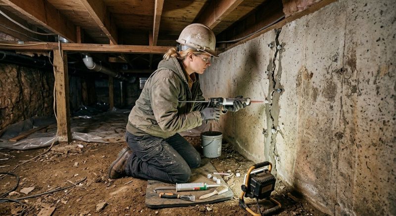 Crawlspace Foundation Repair in Somerville, NJ
