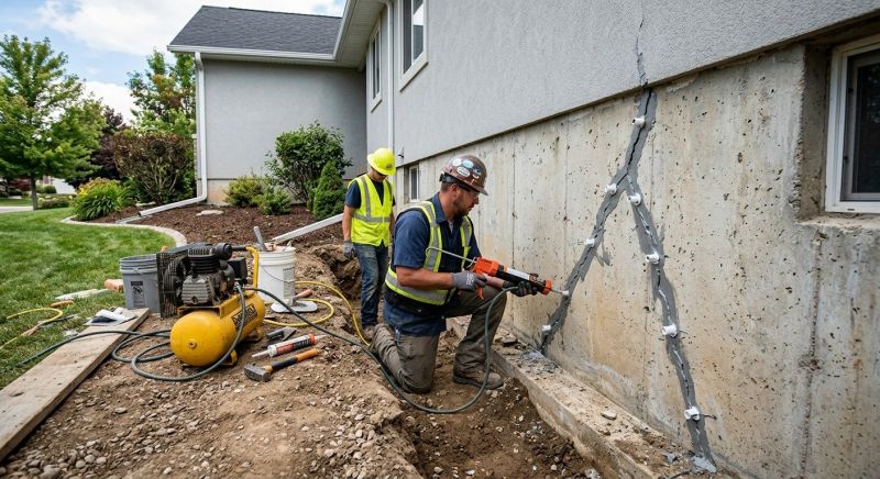 Foundation Crack Repair in Somerset, NJ