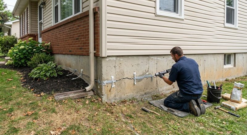 Foundation Cracks Repair in Princeton, NJ