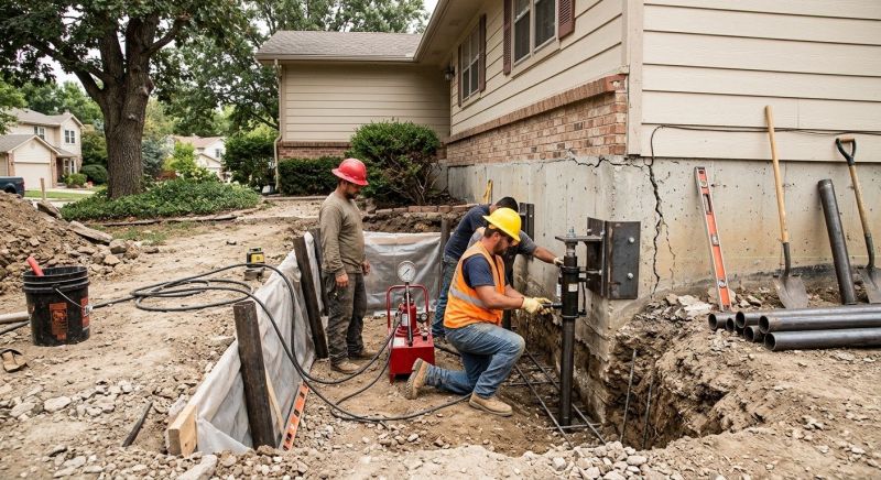 Foundation Damage Repair in Cream Ridge, NJ