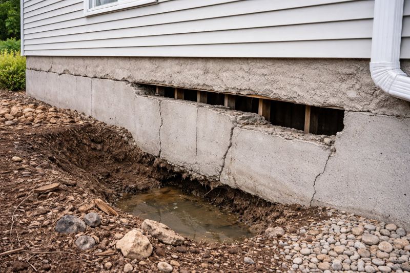 Foundation Damage Repair in Pittstown, NJ