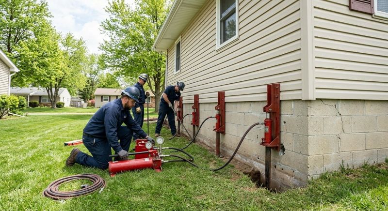 Foundation Jacking in Lebanon, NJ