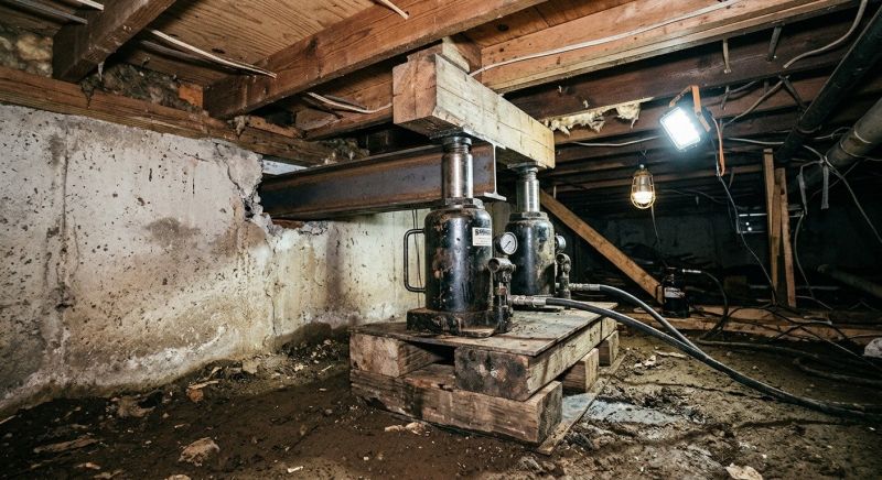 Foundation Jacking in Middlesex, NJ
