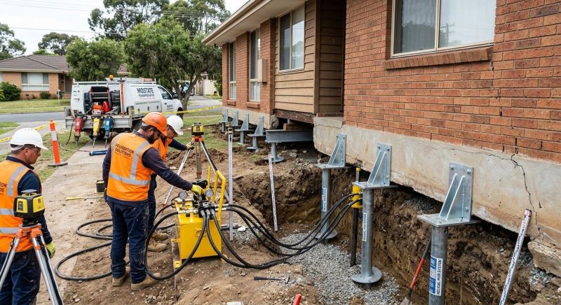 Foundation Jacking in Monroe Township, NJ