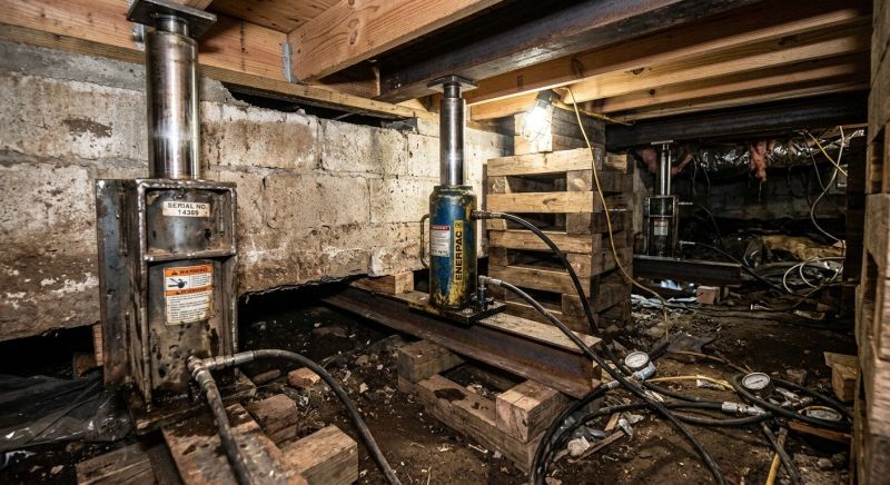 Foundation Jacking in Richboro, PA