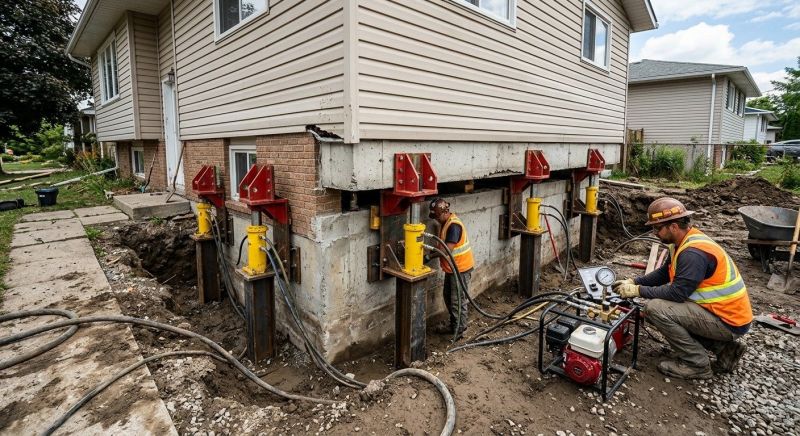 Foundation Lifting in Somerset County, NJ