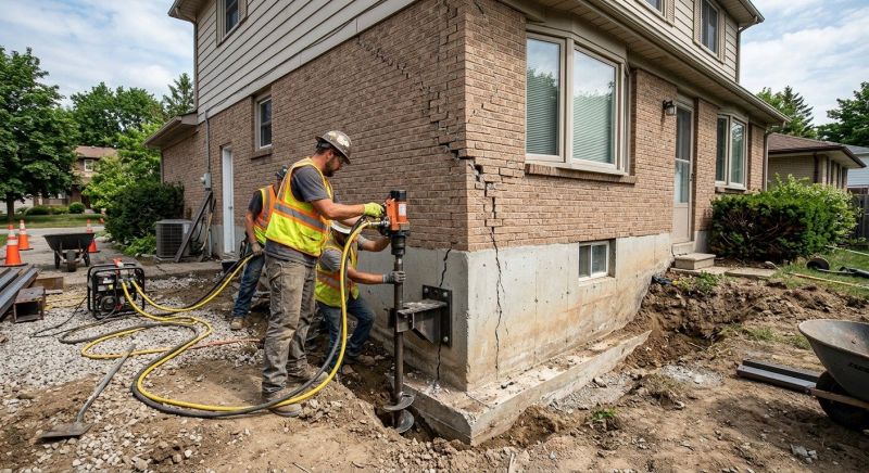 Foundation Lifting in Somerville, NJ