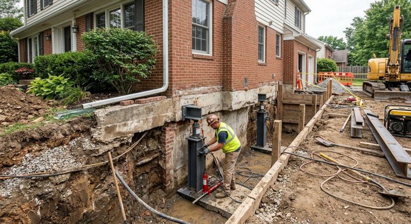 Foundation Raising in High Bridge, NJ