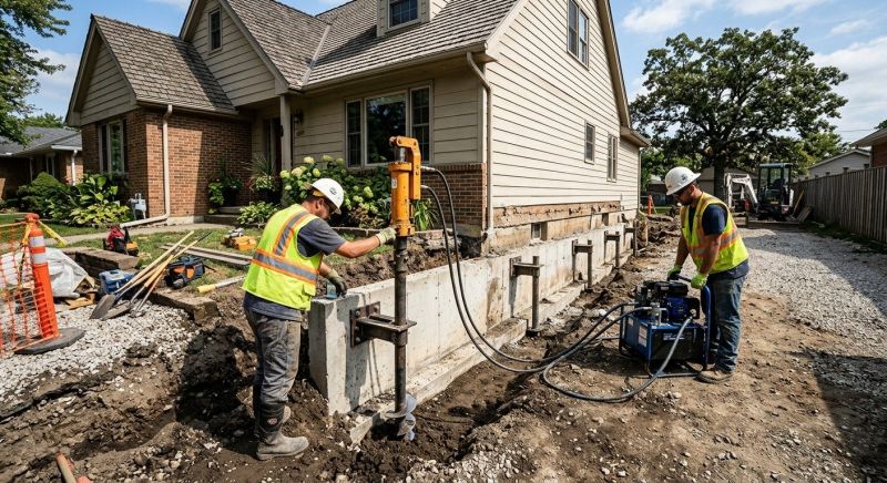 Foundation Stabilizing in Basking Ridge, NJ