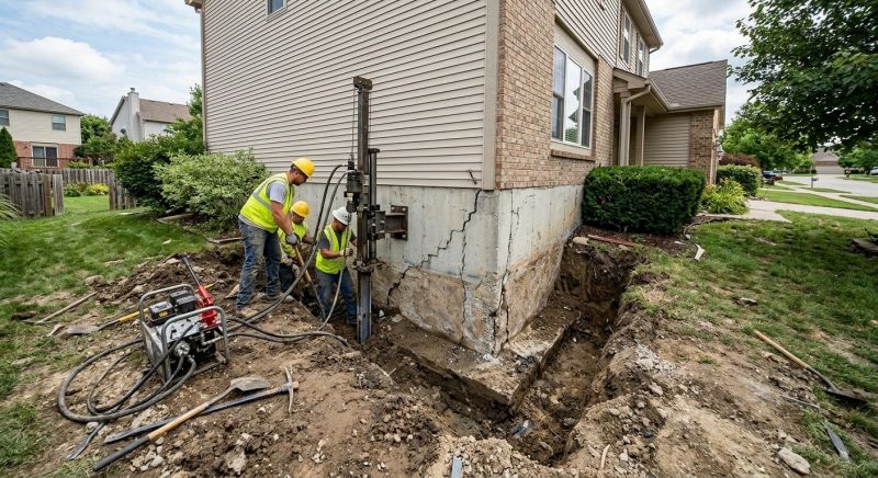 Foundation Stabilizing in Highland Park, NJ