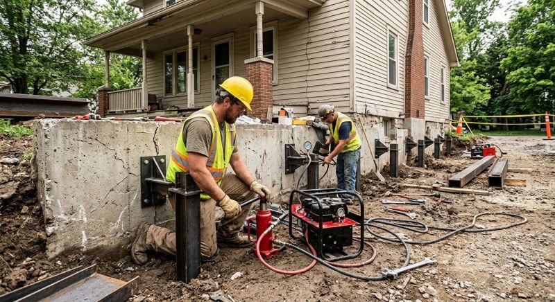 Foundation Stabilizing in Lambertville, NJ