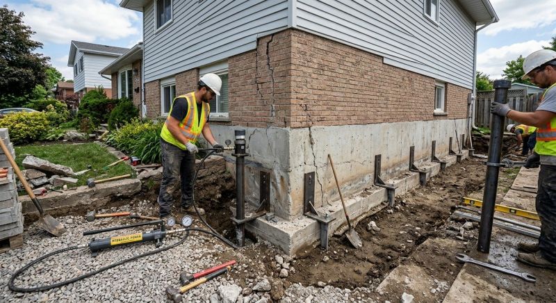 Foundation Stabilizing in Southampton, PA