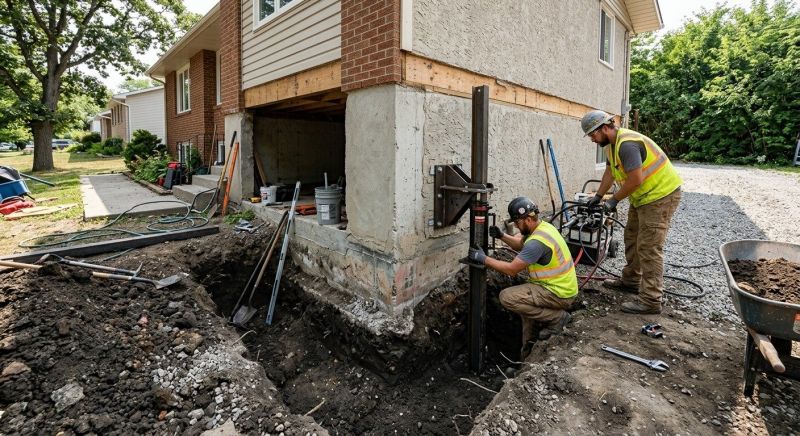 Foundation Structural Repair in Doylestown, PA