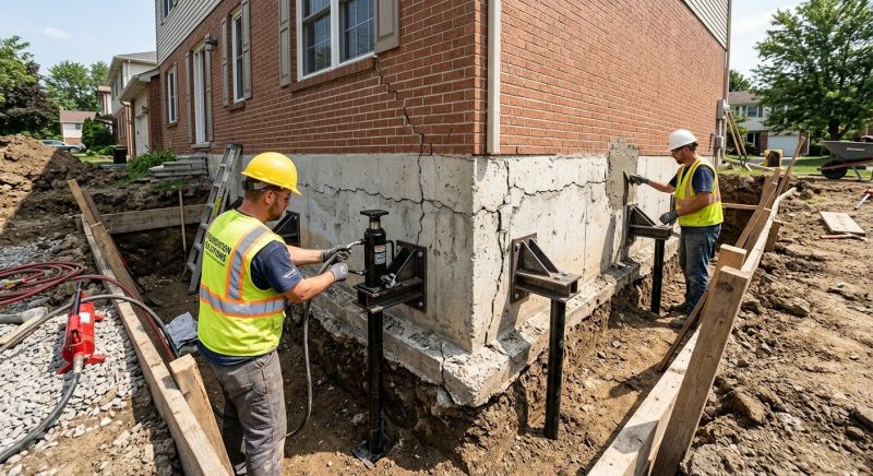 Foundation Structural Repair in Middlesex County, NJ