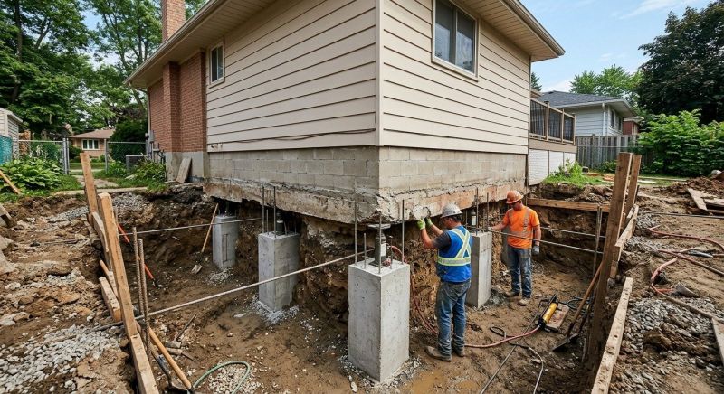 Foundation Underpinning in Princeton, NJ