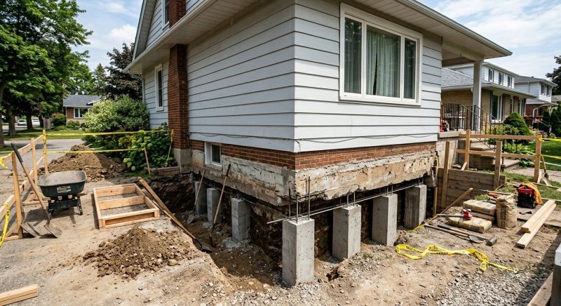 Foundation Underpinning in Princeton, NJ