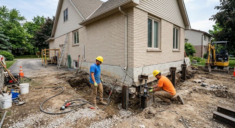Helical Piers Installation in Princeton, NJ