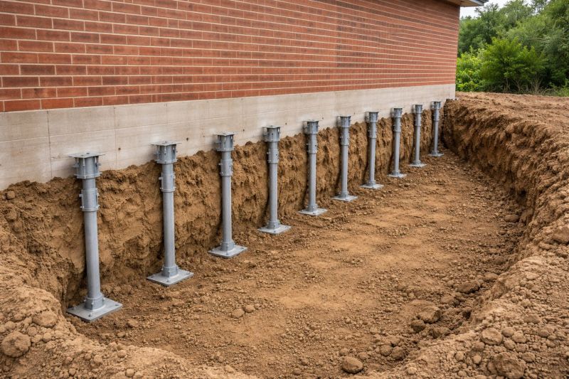Helical Pile Installation in Princeton, NJ