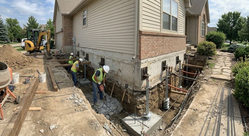 House Underpinning in Princeton, NJ