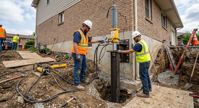Settling Foundation Service in Annandale, NJ