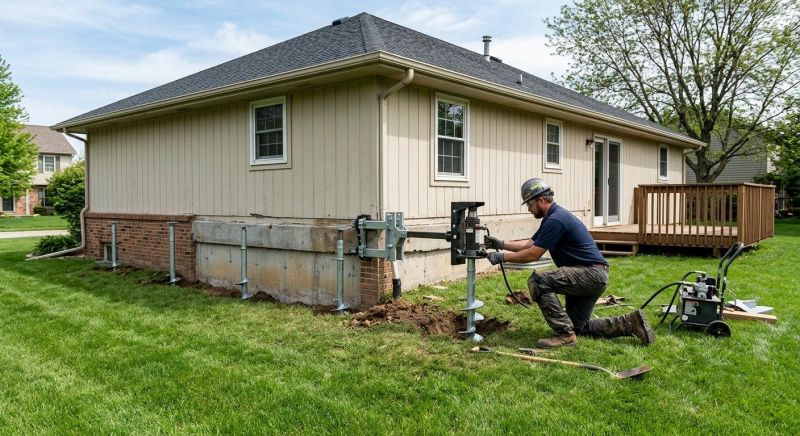 Settling Foundation Service in Hopewell, NJ