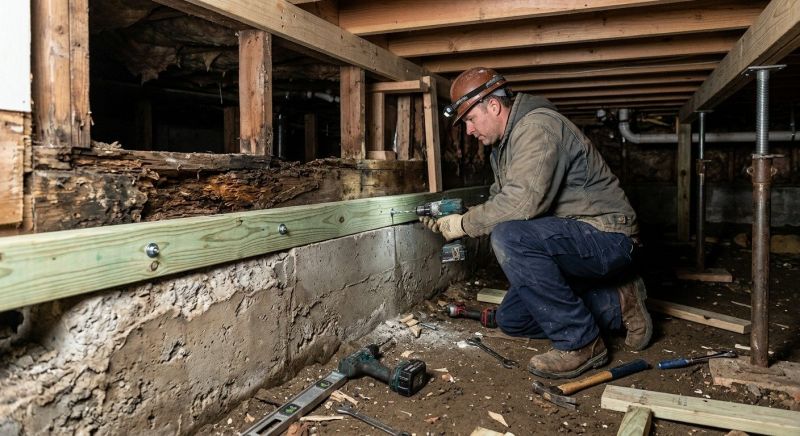 Sinking Foundation Repair in Bristol, PA