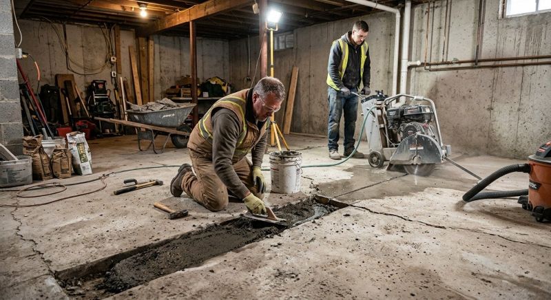 Slab Foundation Repair in Princeton, NJ