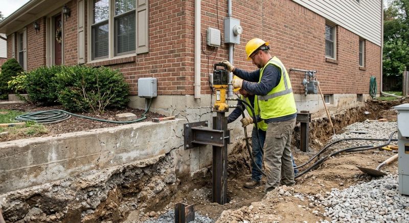 Structural Foundation Repair in Bordentown, NJ