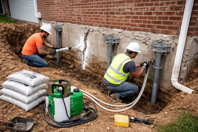 Structural Foundation Repair in Pittstown, NJ