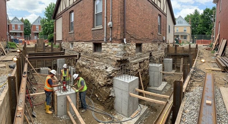 Structural Underpinning in Princeton, NJ